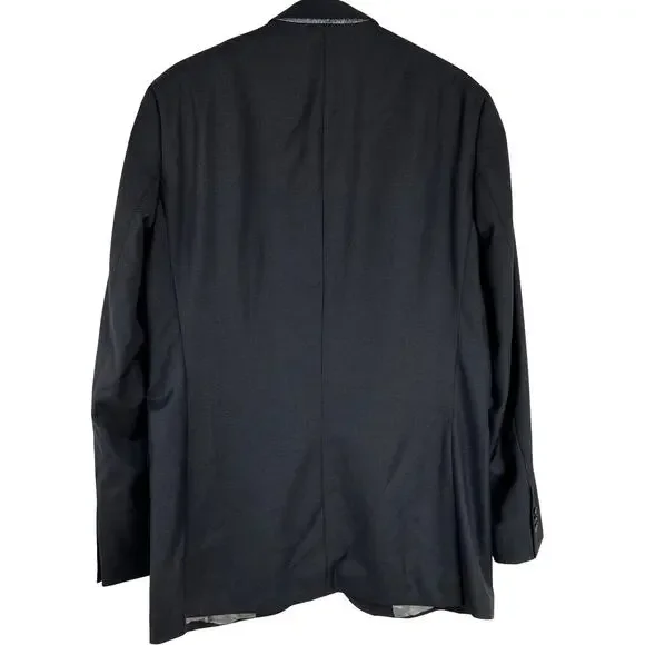 Ted Baker NWOT Endurance Jarrow CT Gray Men's 42L Blazer 100% Wool 2 Button